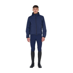 Veste Softshell Equestro homme ligne Foldable Marine blazer Bleu marine