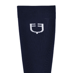 Chaussette technique Equestro unisexe Basic light Marine blazer / blanc Bleu marine