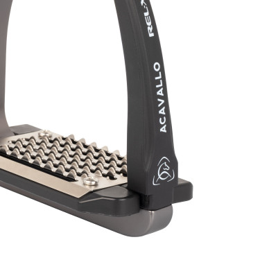 Étriers Acavallo Rel-X bras Easy profilé Titanium Gris