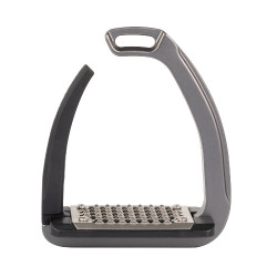 Étriers Acavallo Rel-X bras Easy profilé Titanium Gris