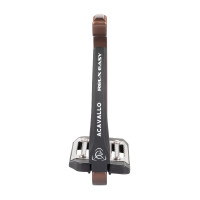 Étriers Acavallo Rel-X bras Easy profilé Marron