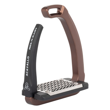 Étriers Acavallo Rel-X bras Easy profilé Marron Étriers Acavallo Rel-X bras Easy profilé Marron