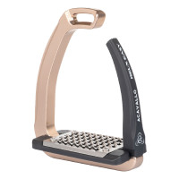Étriers Acavallo Rel-X bras Easy profilé Titanium rose