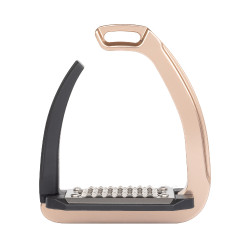 Étriers Acavallo Rel-X bras Easy profilé Titanium rose Étriers Acavallo Rel-X bras Easy profilé Titanium rose