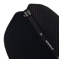 Tapis de dressage Acavallo en tissu technique à pois Sublime Noir