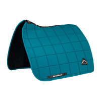 Tapis de dressage Acavallo en tissu technique à carreaux Sublime Pétrole Bleu Tapis de dressage Acavallo en tissu technique à carreaux Sublime Pétrole Bleu