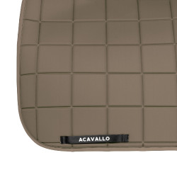 Tapis de dressage Acavallo en tissu technique à carreaux Sublime Earth Gris