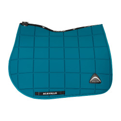 Tapis de selle de saut Acavallo en tissu technique à carreaux Sublime