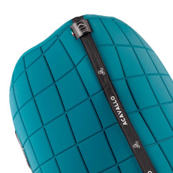Tapis de selle de saut Acavallo en tissu technique à carreaux Sublime