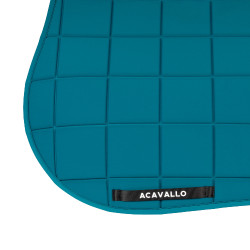 Tapis de selle de saut Acavallo en tissu technique à carreaux Sublime