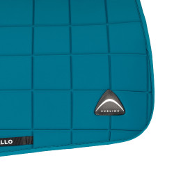 Tapis de selle de saut Acavallo en tissu technique à carreaux Sublime