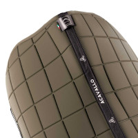 Tapis de selle de saut Acavallo en tissu technique à carreaux Sublime Earth Gris