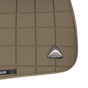 Tapis de selle de saut Acavallo en tissu technique à carreaux Sublime Earth Gris Tapis de selle de saut Acavallo en tissu technique à carreaux Sublime Earth Gris