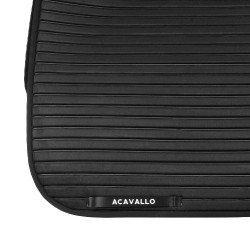 Tapis de dressage Acavallo Sublime en daim à rayures Tapis de dressage Acavallo Sublime en daim à rayures