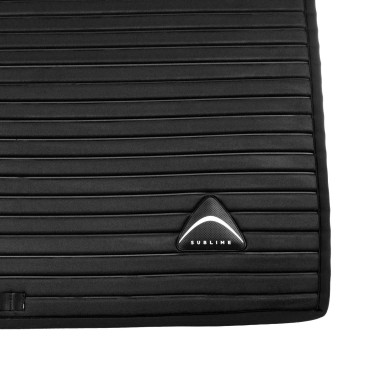Tapis de dressage Acavallo Sublime en daim à rayures Tapis de dressage Acavallo Sublime en daim à rayures
