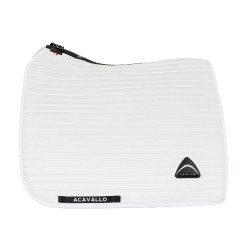 Tapis de dressage Acavallo Sublime en daim à rayures Tapis de dressage Acavallo Sublime en daim à rayures