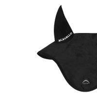 Bonnet Sublime Acavallo en daim avec écusson logo en silicone Noir