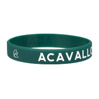 Bracelet en silicone Acavallo Vert