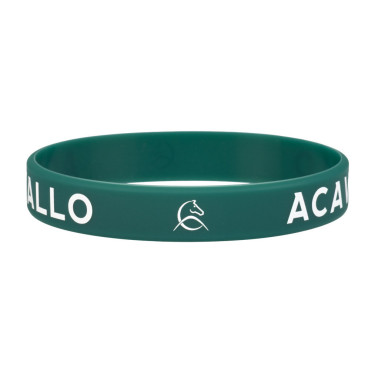 Bracelet en silicone Acavallo Vert