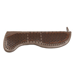 Amortisseur Acavallo Piuma Aerobalance gel EVA plat Marron