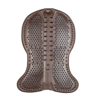 Amortisseur Acavallo Piuma Aerobalance gel EVA plat Marron