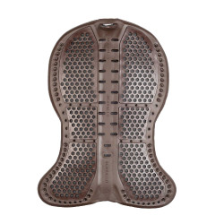 Amortisseur Acavallo Piuma Aerobalance gel EVA plat Marron