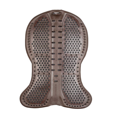 Amortisseur Acavallo Piuma Aerobalance gel EVA plat Marron