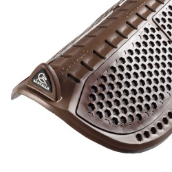 Amortisseur Acavallo Piuma Aerobalance gel EVA plat Marron