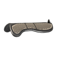 Amortisseur Acavallo Piuma Aerobalance gel EVA plat Noir / walnut Amortisseur Acavallo Piuma Aerobalance gel EVA plat Noir / walnut