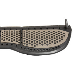 Amortisseur Acavallo Piuma Aerobalance gel EVA plat Noir / walnut