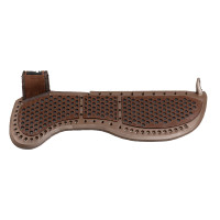 Amortisseur Acavallo Piuma Aerobalance WFS gel EVA plat Marron