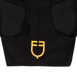 Masque anti-mouches Equestro en élasthanne sans maille aux yeux Noir