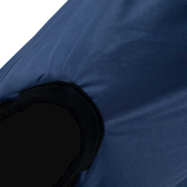 Couverture d’extérieur Equestro Nebraska en tissu indéchirable 250 g Marine Bleu marine