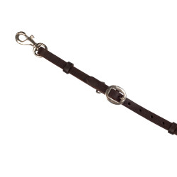Collier de chasse Western Pool's avec perles multicolores Marron foncé