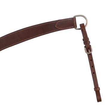 Collier de chasse western Pool's en cuir Huilé Marron