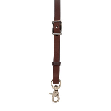 Collier de chasse western Pool's en cuir Huilé Marron