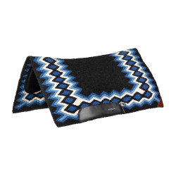 Tapis western Burioni show en laine avec rembourrage en Dry F