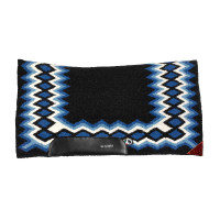 Tapis western Burioni show en laine avec rembourrage en Dry F