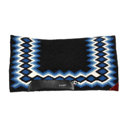 Tapis western Burioni show en laine avec rembourrage en Dry F