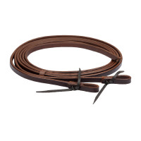 Rênes Waterloop huilées 5/8" Platinium Pro Huilé Marron Rênes Waterloop huilées 5/8" Platinium Pro Huilé Marron