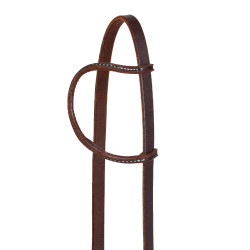 Bridon western à oreilles roulées Platinum Pro