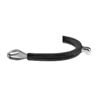 Éperons inox Pro-Light homme goutte recouverts de caoutchouc Éperons inox Pro-Light homme goutte recouverts de caoutchouc