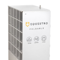 Présentoir Equestro pour collection pliable en carton Blanc Présentoir Equestro pour collection pliable en carton Blanc