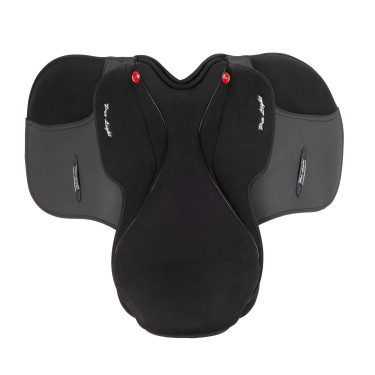 Selle d’obstacle Pro-Light en cuir synthétique Noir Selle d’obstacle Pro-Light en cuir synthétique Noir