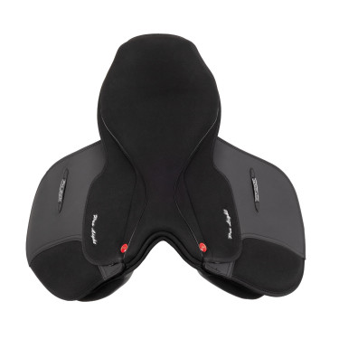 Selle d’obstacle Pro-Light en cuir synthétique Noir Selle d’obstacle Pro-Light en cuir synthétique Noir