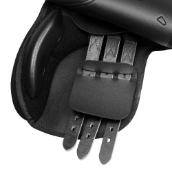 Selle d’obstacle Pro-Light en cuir synthétique Noir Selle d’obstacle Pro-Light en cuir synthétique Noir