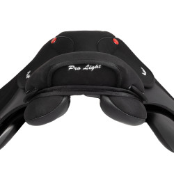 Selle d’obstacle Pro-Light en cuir synthétique Noir Selle d’obstacle Pro-Light en cuir synthétique Noir
