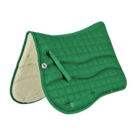 Tapis de selle Burioni rectangulaire LAINE/COTON Vert