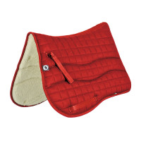 Tapis de selle Burioni rectangulaire LAINE/COTON Vert