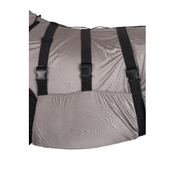 Couverture anti Eczema Horze Mountain Essence UV Gris clair